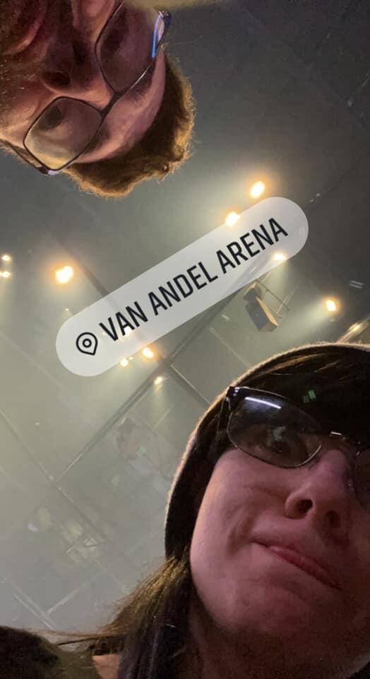 Katelyn got to see Ghost and Volbeat concert. It was her first time seeing Ghost too!
