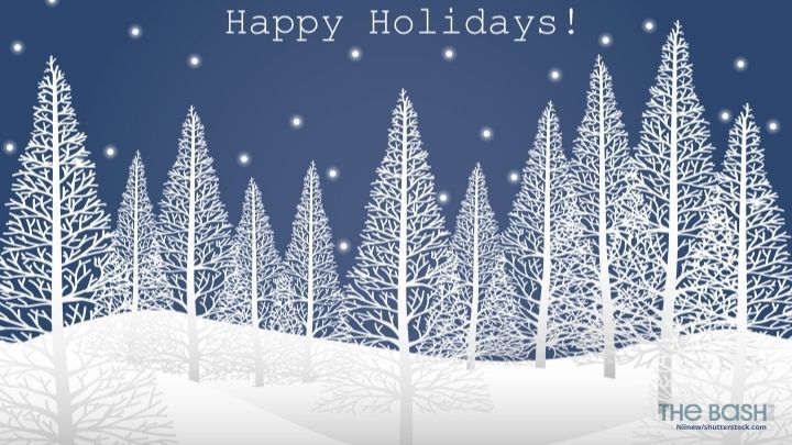 Winter Holiday Zoom Background