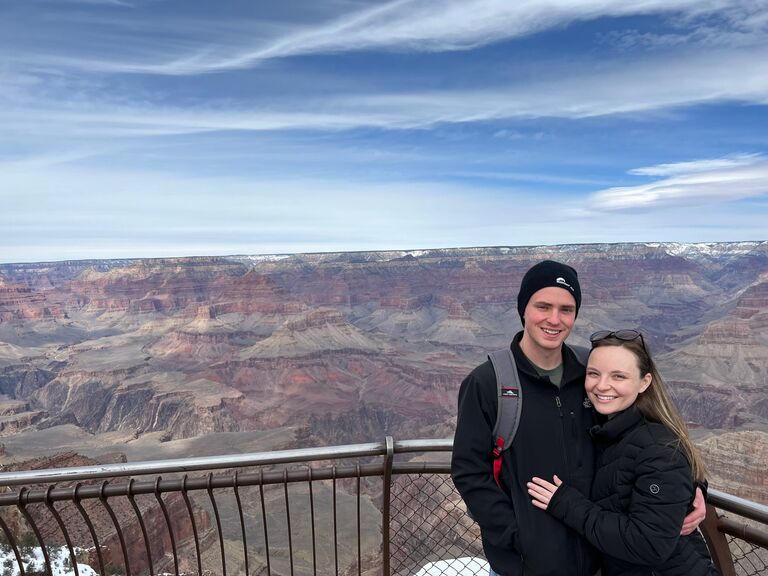 Took a trip to AZ to escape the cold.  Found out it snows at the Grand Canyon.
