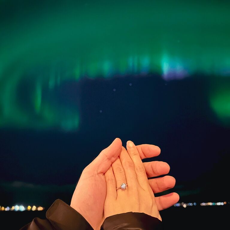 Proposal under the Northern Lights