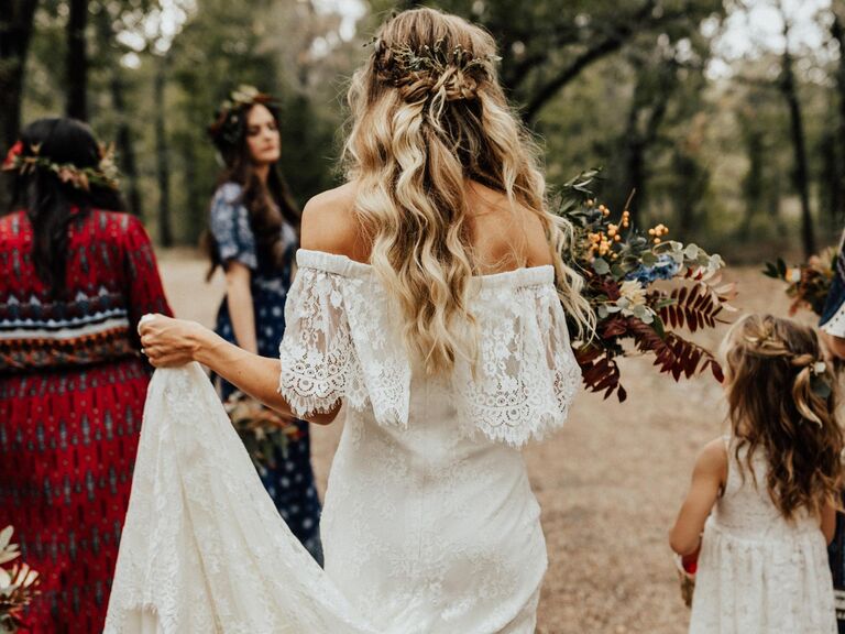 bridal hair