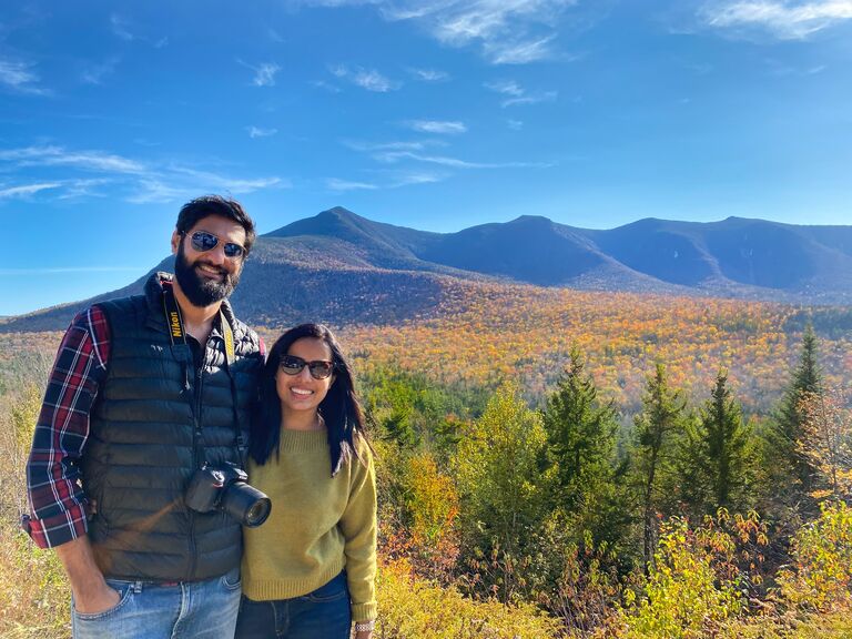 Capturing the fall colors in New Hampshire