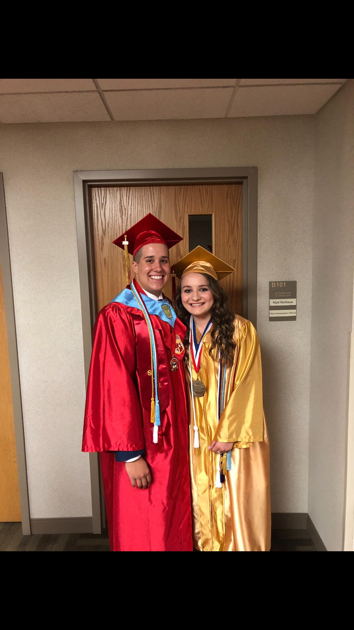 Our high school graduation from Bishop McCort!