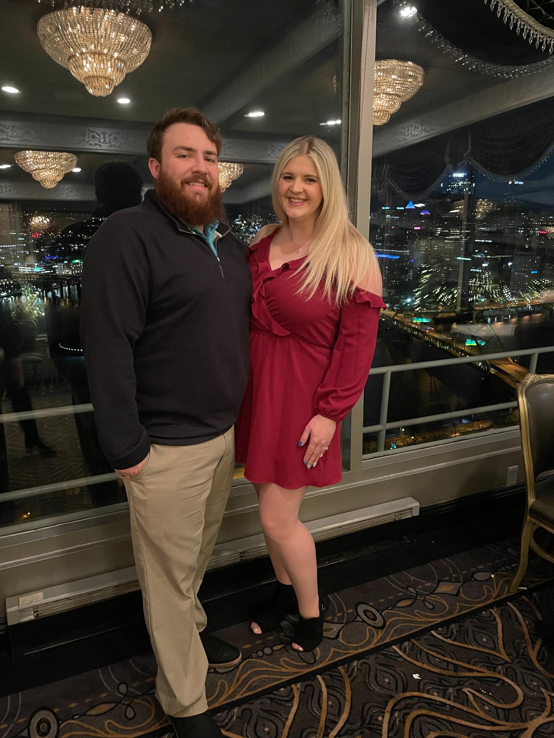 Dinner at Le Mont on Mt. Washington