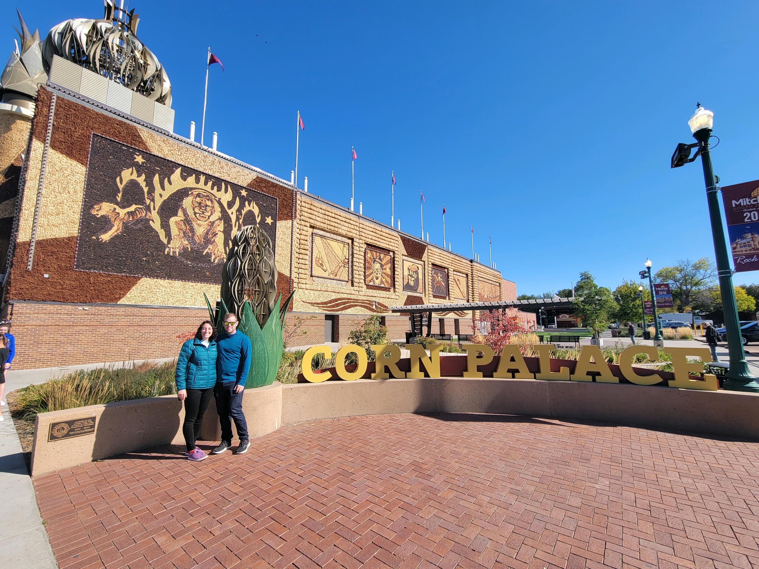 Corn Palace in middle of nowhere South Dakota