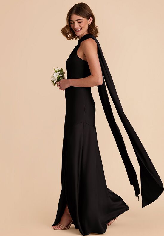 bridesmaid dresses the knot Black Size:US 26W