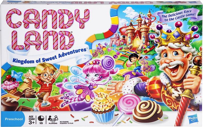 Candy Land rehearsal dinner board game