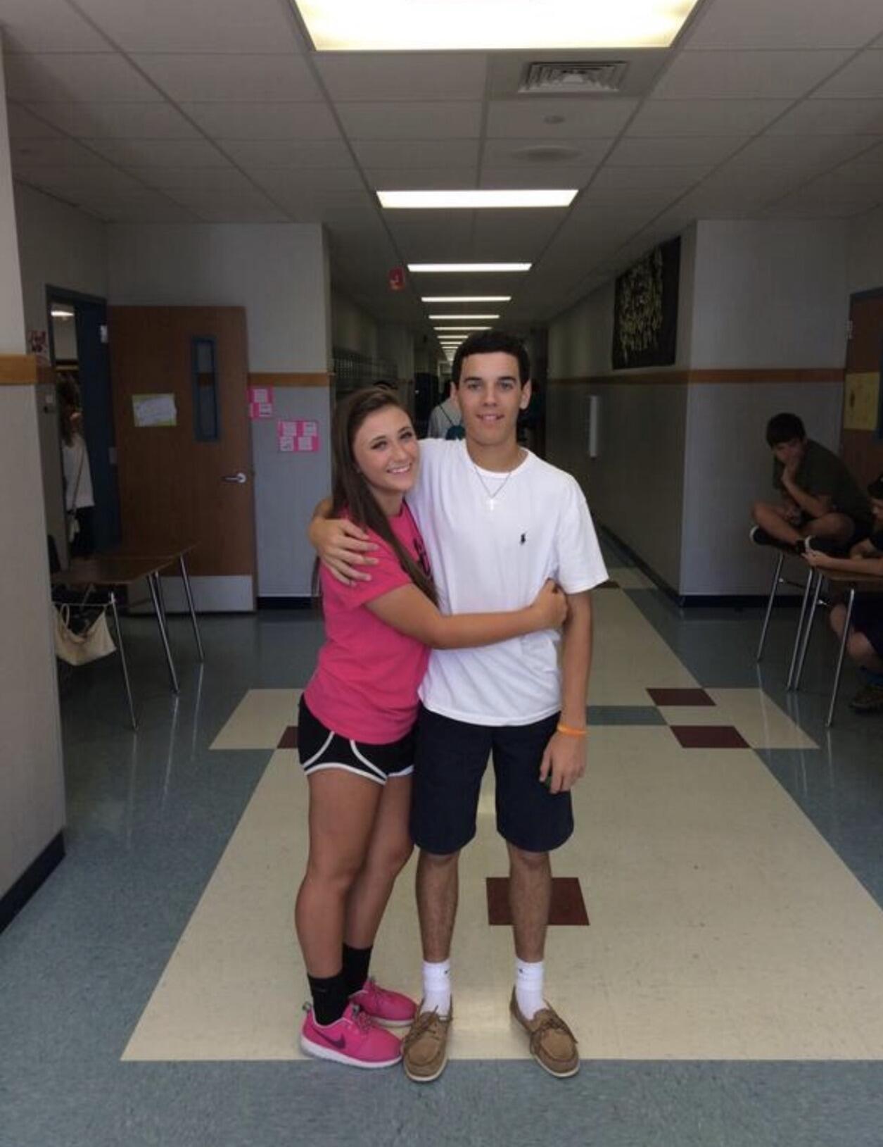 We made the very mature decision to date AGAIN in 8th grade.