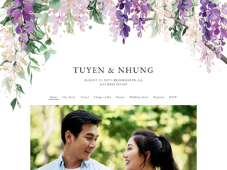 Sparkling Wisteria - Purple & Gold design