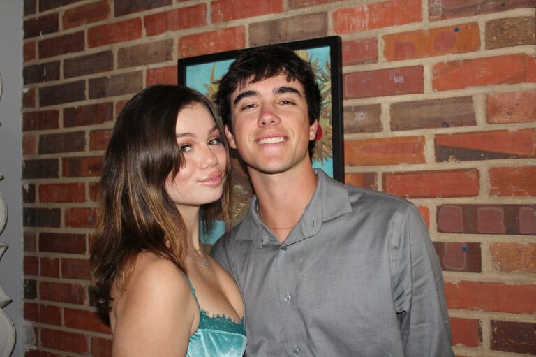 Celebrating a new year together for the first time. 