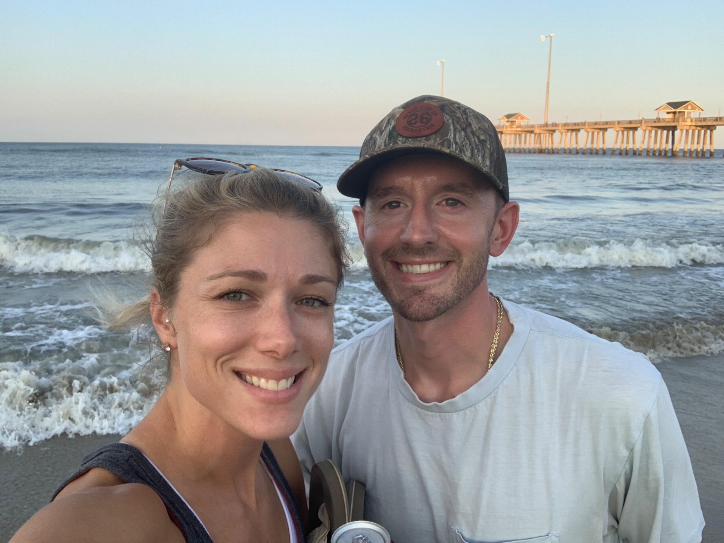 Our first trip to the Outer Banks..little did we know it would be our wedding location. 