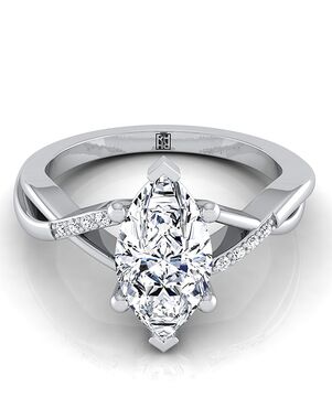 Marquise Cut Engagement Rings | The Knot