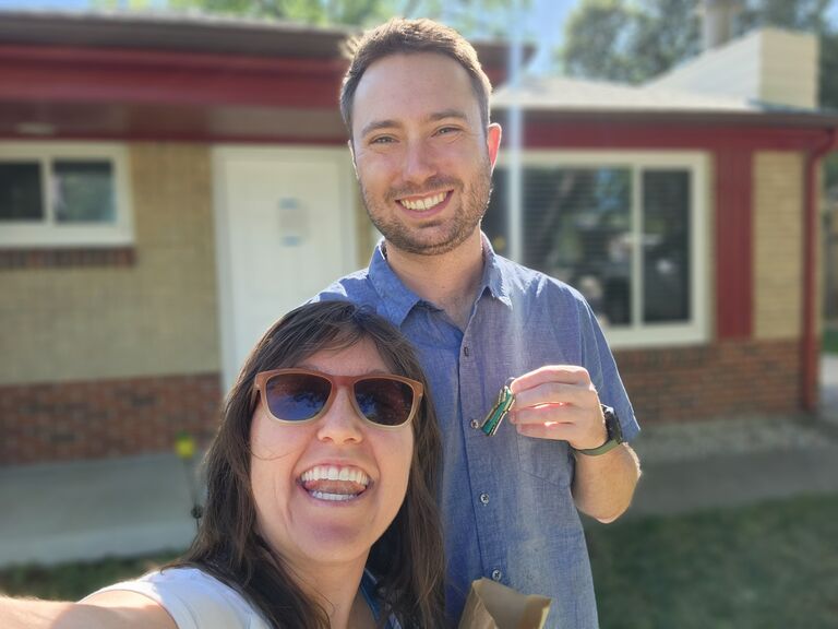 2nd Anniversary, Dave and Lexi's offer was accepted on their first home! They closed on Lexi's Birthday.