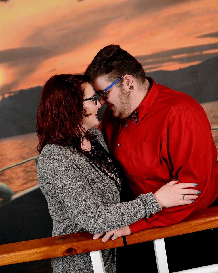 Our first cruise together and Jackson's first time out of the country!