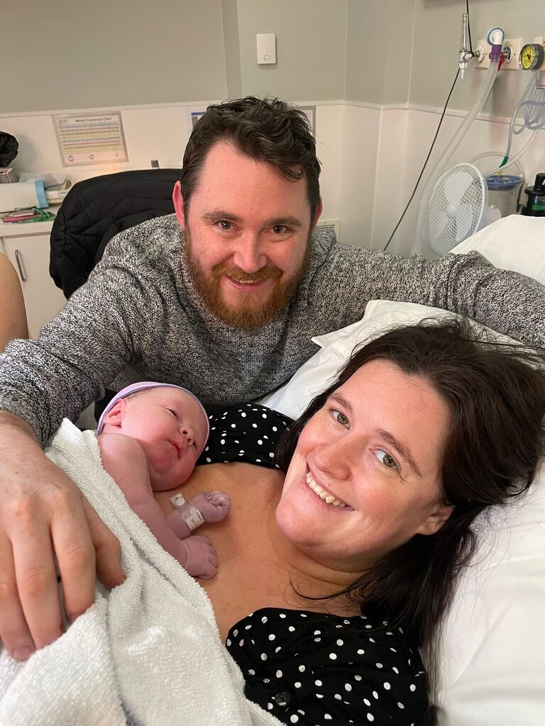 We welcomed our beautiful son Cooper into the world