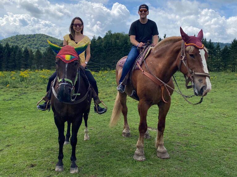 Through the crazy pandemic, we made the most of that year and started our second year of being together with a Summer trip to Vermont! Our love for the great outdoors and adventure continued to grow!