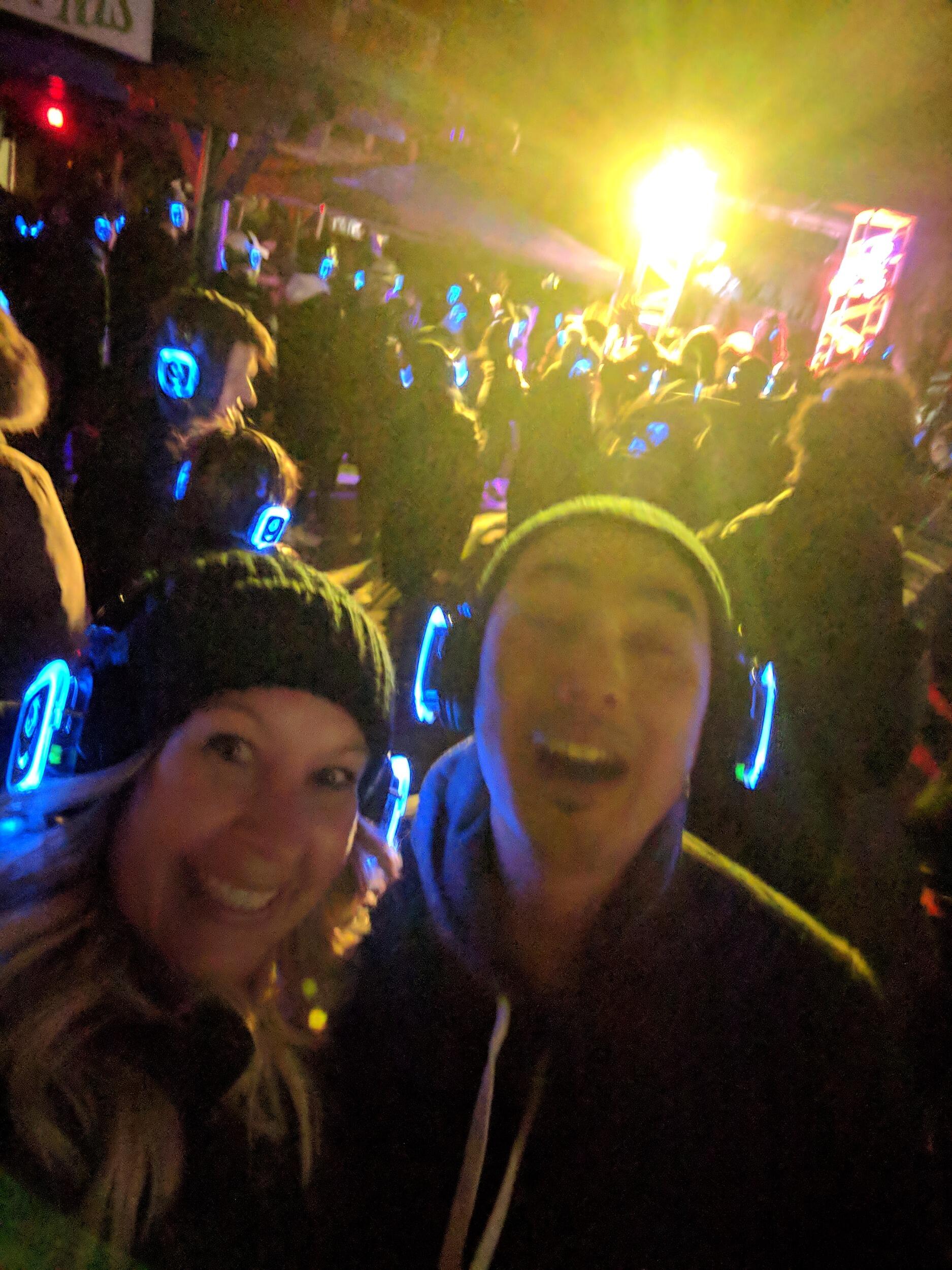 Halloween Haunt @ Wonderland...

The weirdest thing ever, wearing headphones in a dance party