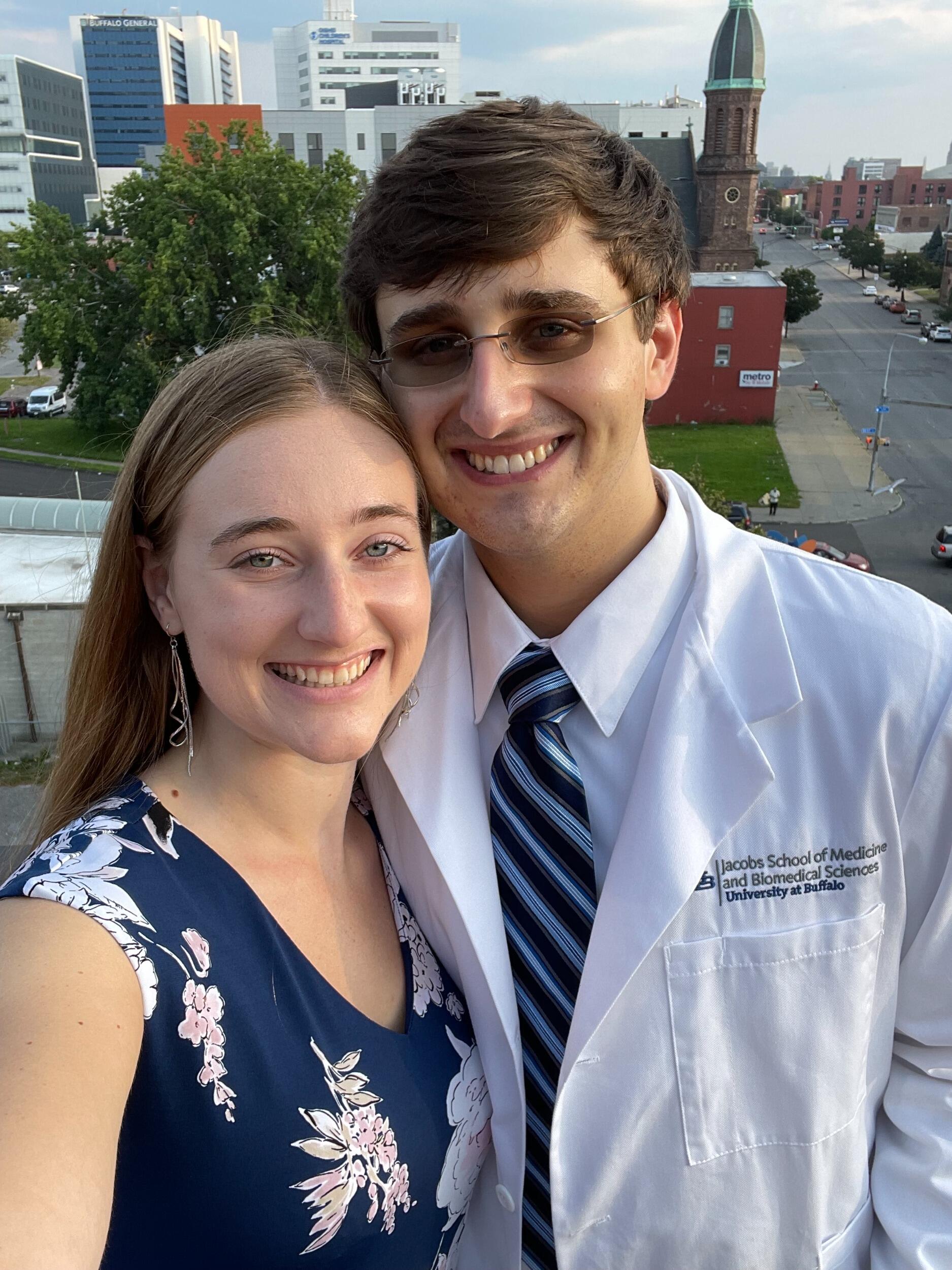 Dan's white coat ceremony!