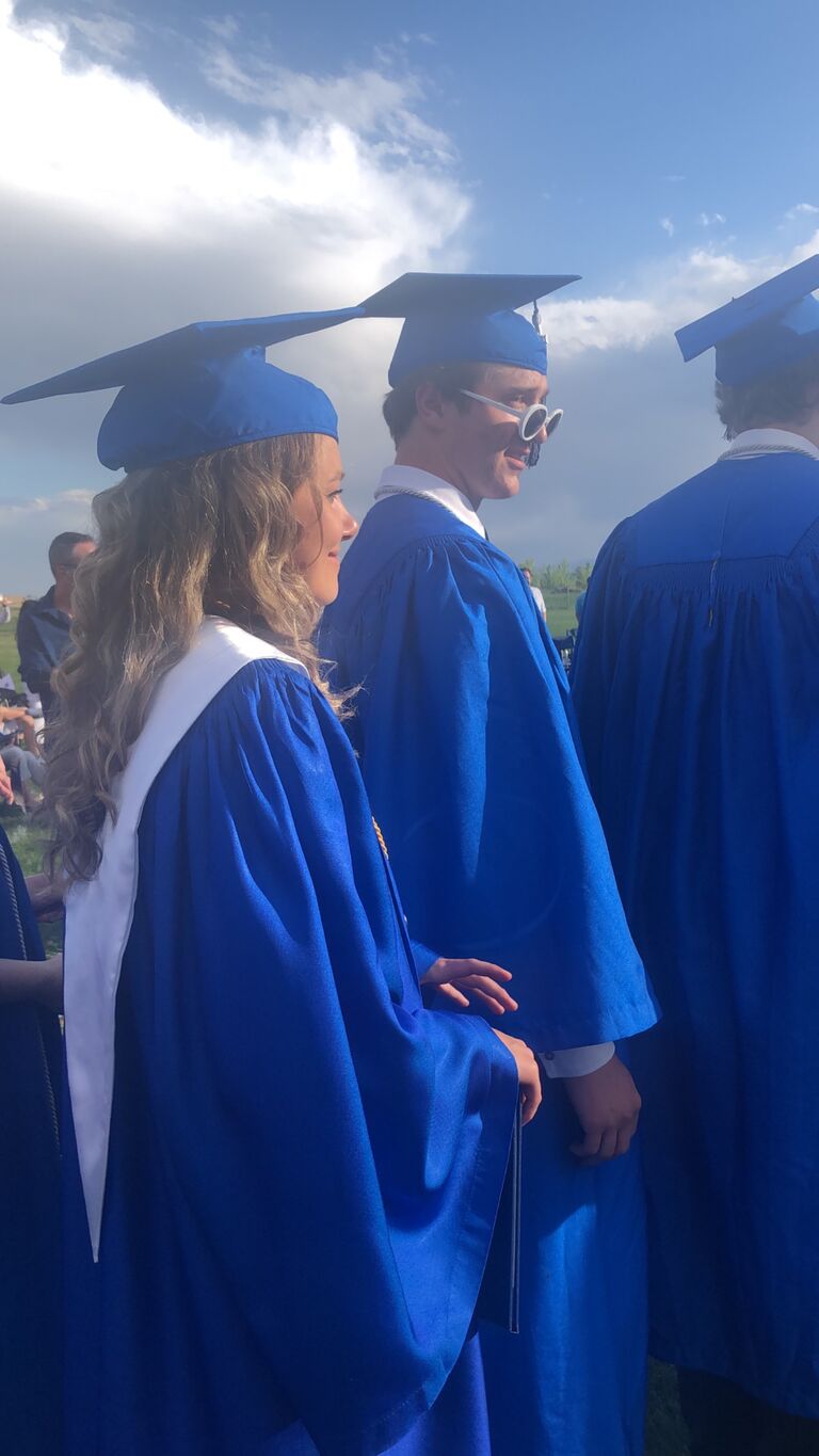 Graduation! Tanner and I were right next to each other for everything because of our last names!