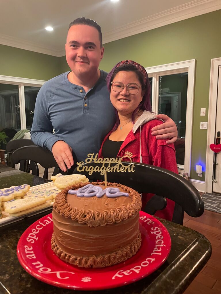 Went up to Murray, KY to visit family and got a surprise engagement party.