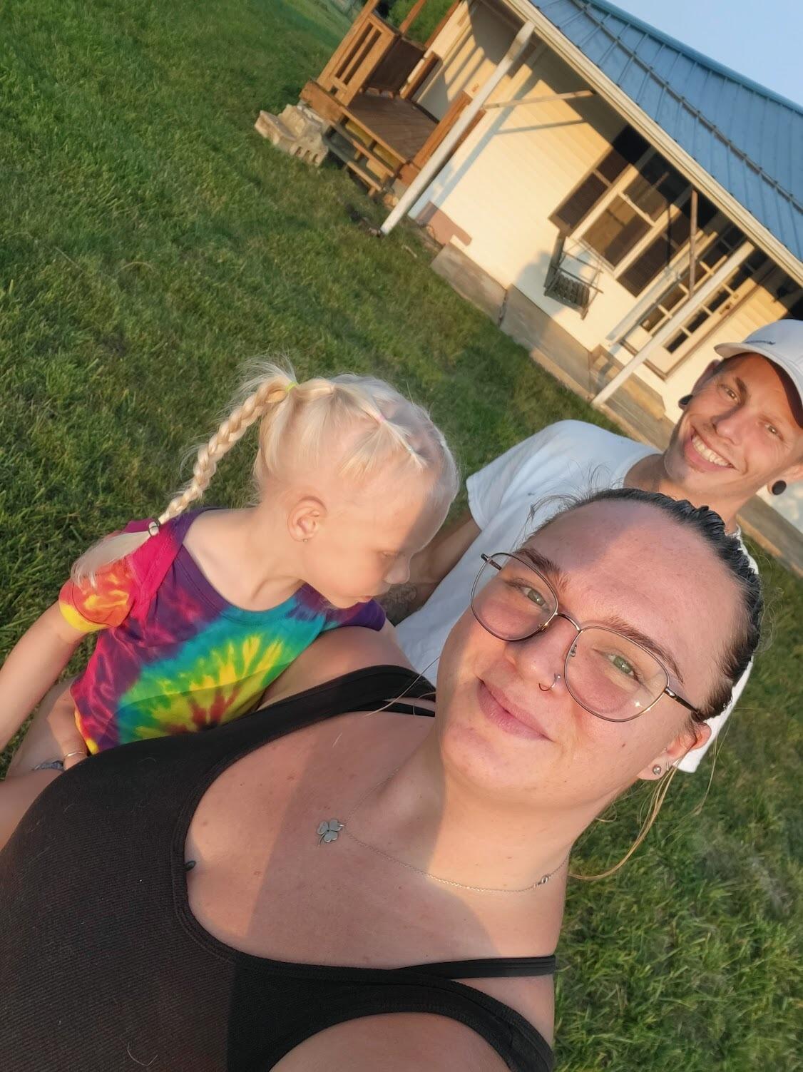 We got the keys to our new home!