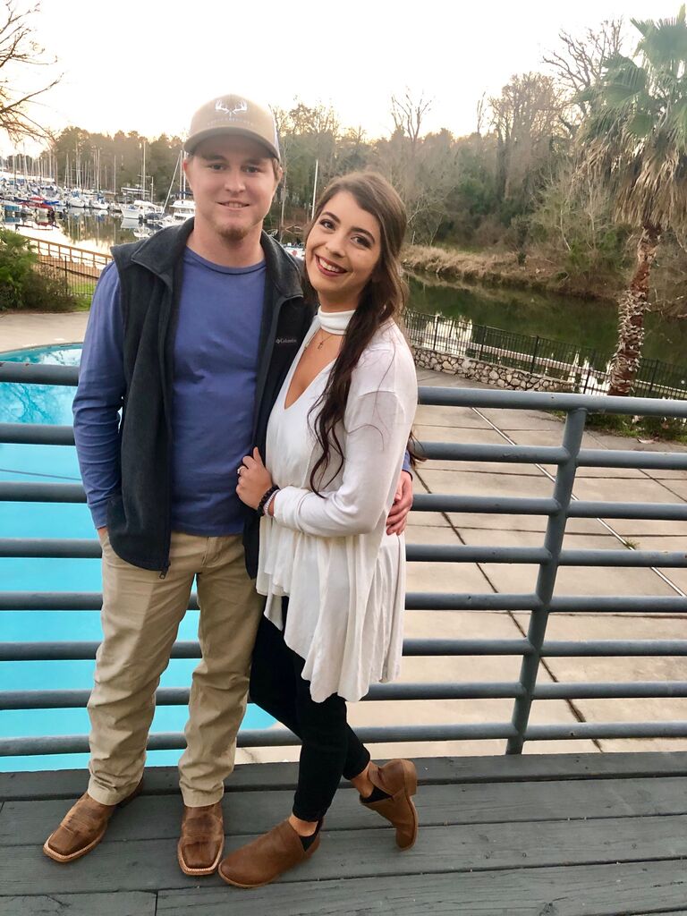 Our first picture together and the start of our adventure together #First time meeting my family