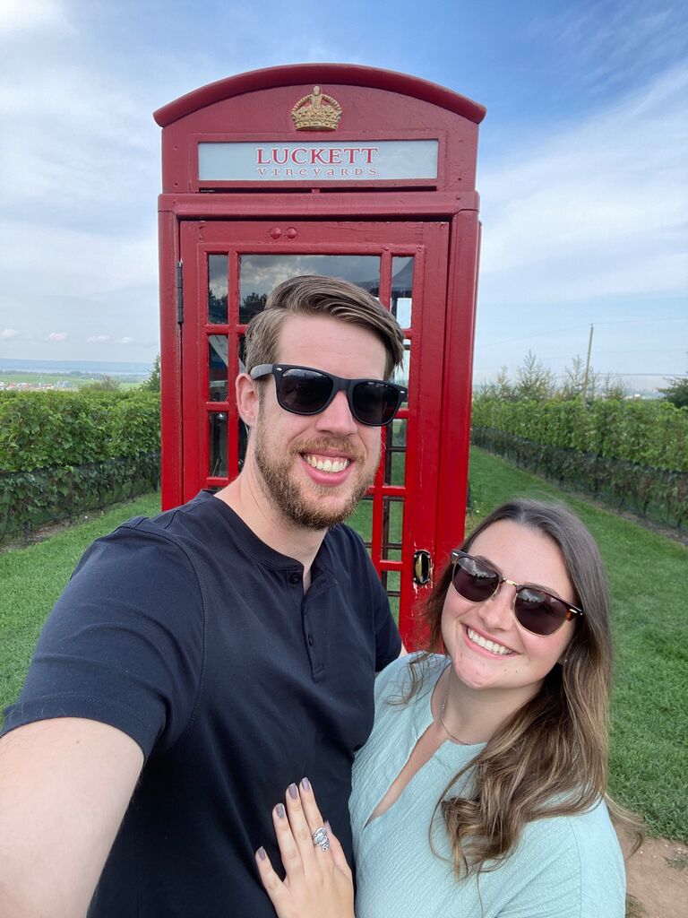 Luckett Vineyards during our Atlantic Canada road trip