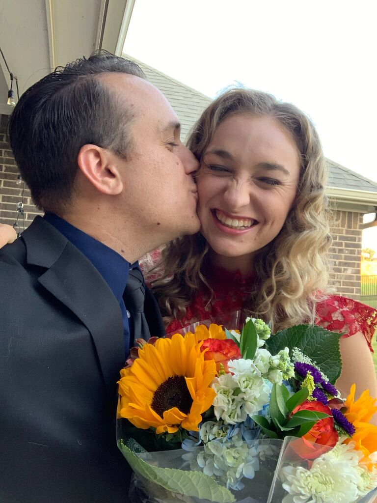 While house-sitting, we lovingly had a stay-at-home date night and it was so special and endearing.