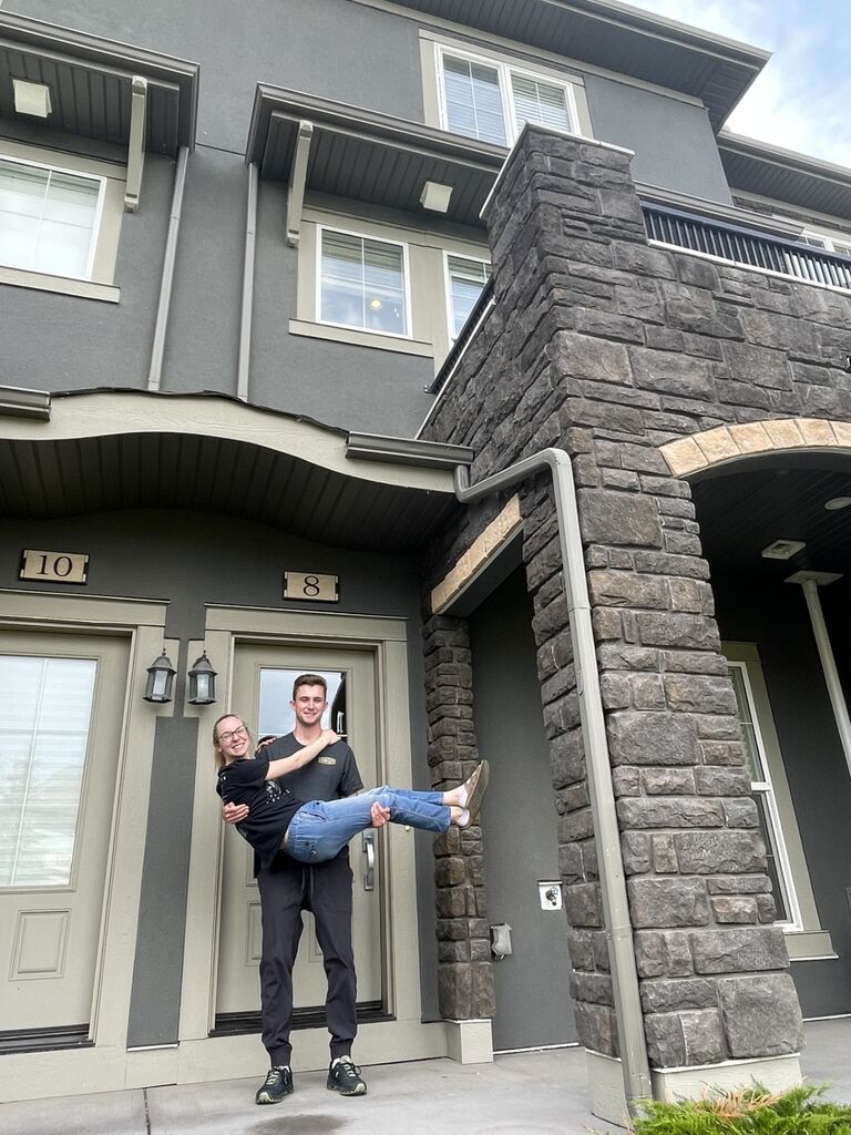 Bought our first home in Quarry Park in Calgary