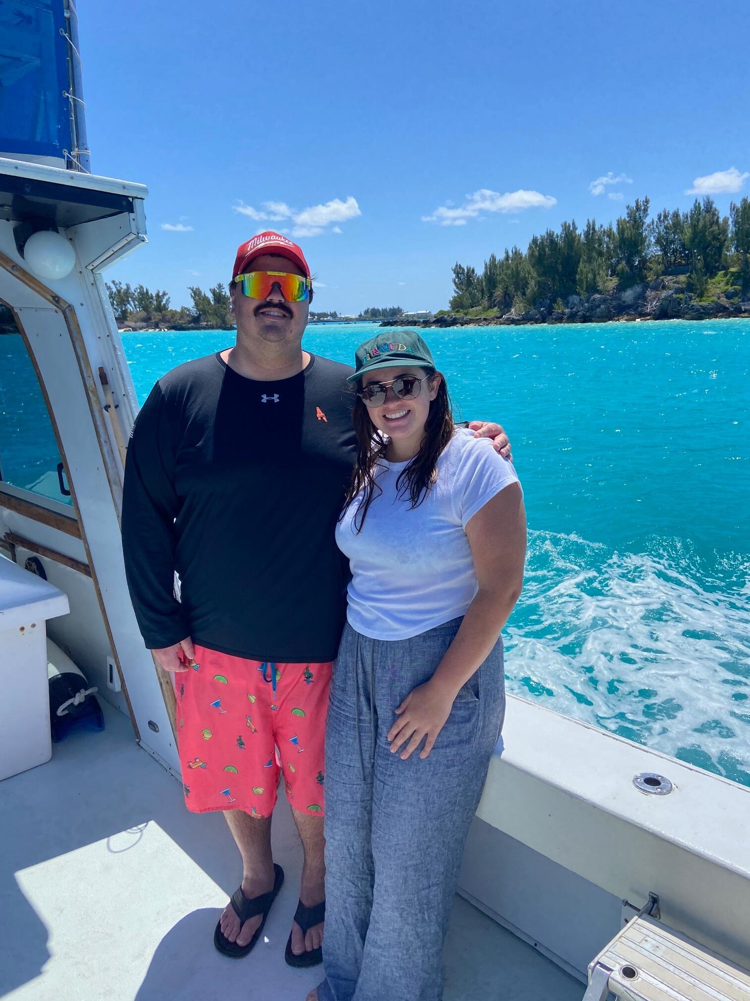 Sailed through the Bermuda triangle and lived to tell the tale. 