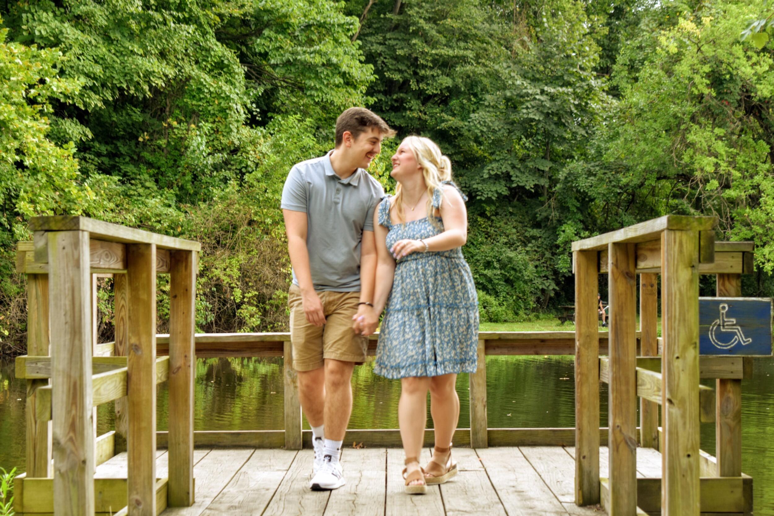 After Jake spent the 2022 summer in Florida, we celebrated our three year anniversary!