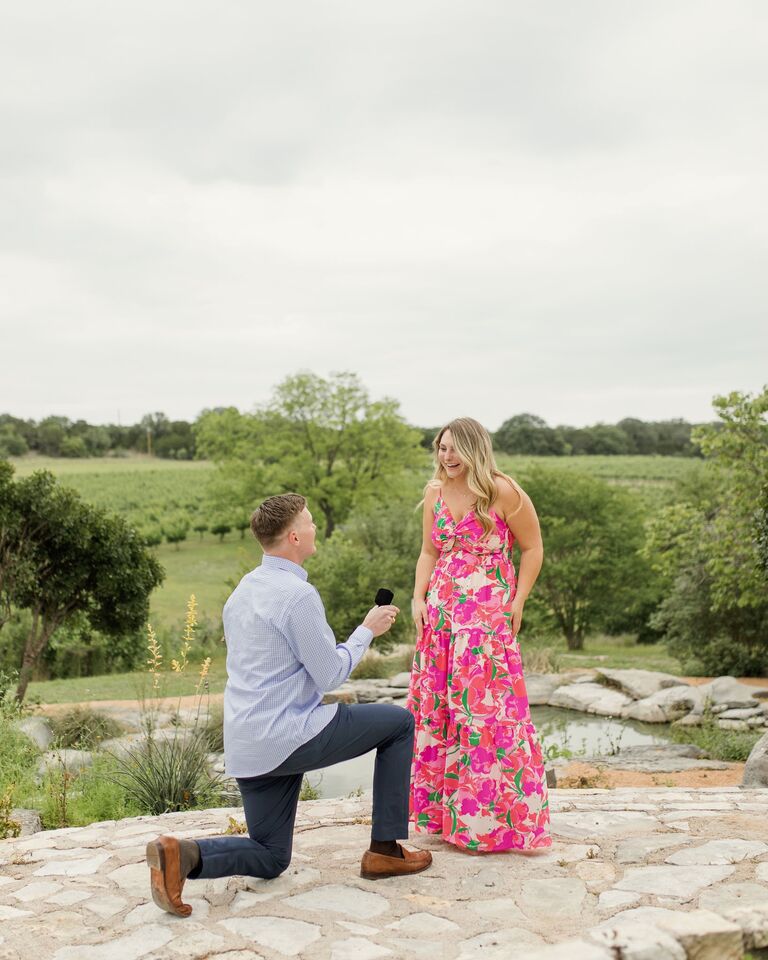 The BEST year yet! After 5 years of dating, Kyle asked me to marry him!