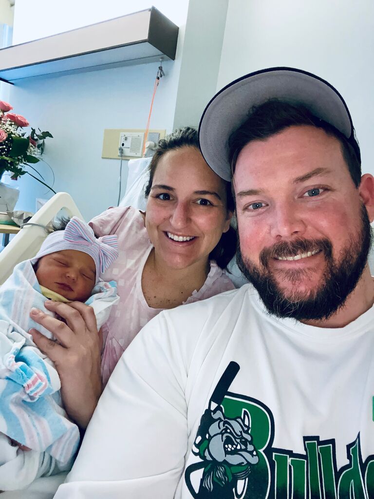 Welcomed our beautiful little girl to the world! 💜