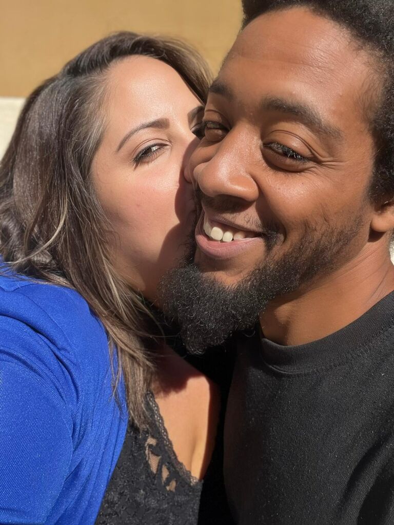 Our First Date as an "official" couple -- we love going to the movies!
