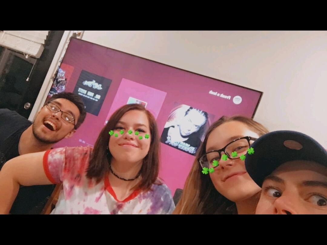 This was a party in our apartment for my friend Tyala's birthday 🎂 