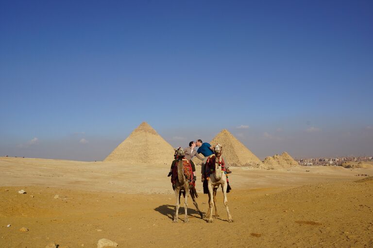 Great Pyramids and Sphinx of Giza, Egypt