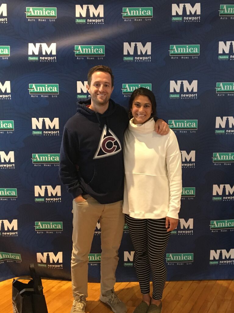 Alex runs the Newport, RI half-marathon (fast!)
