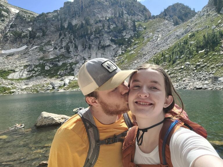 Our First Road Trip to Yellowstone and the Tetons (At the Top of Our 10 Mile Hike!) 