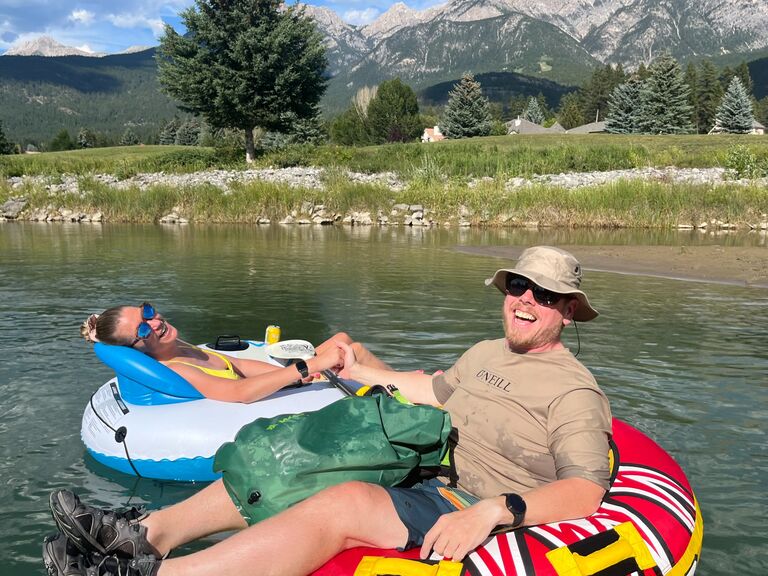 Our first #fairmontfloat as a couple.