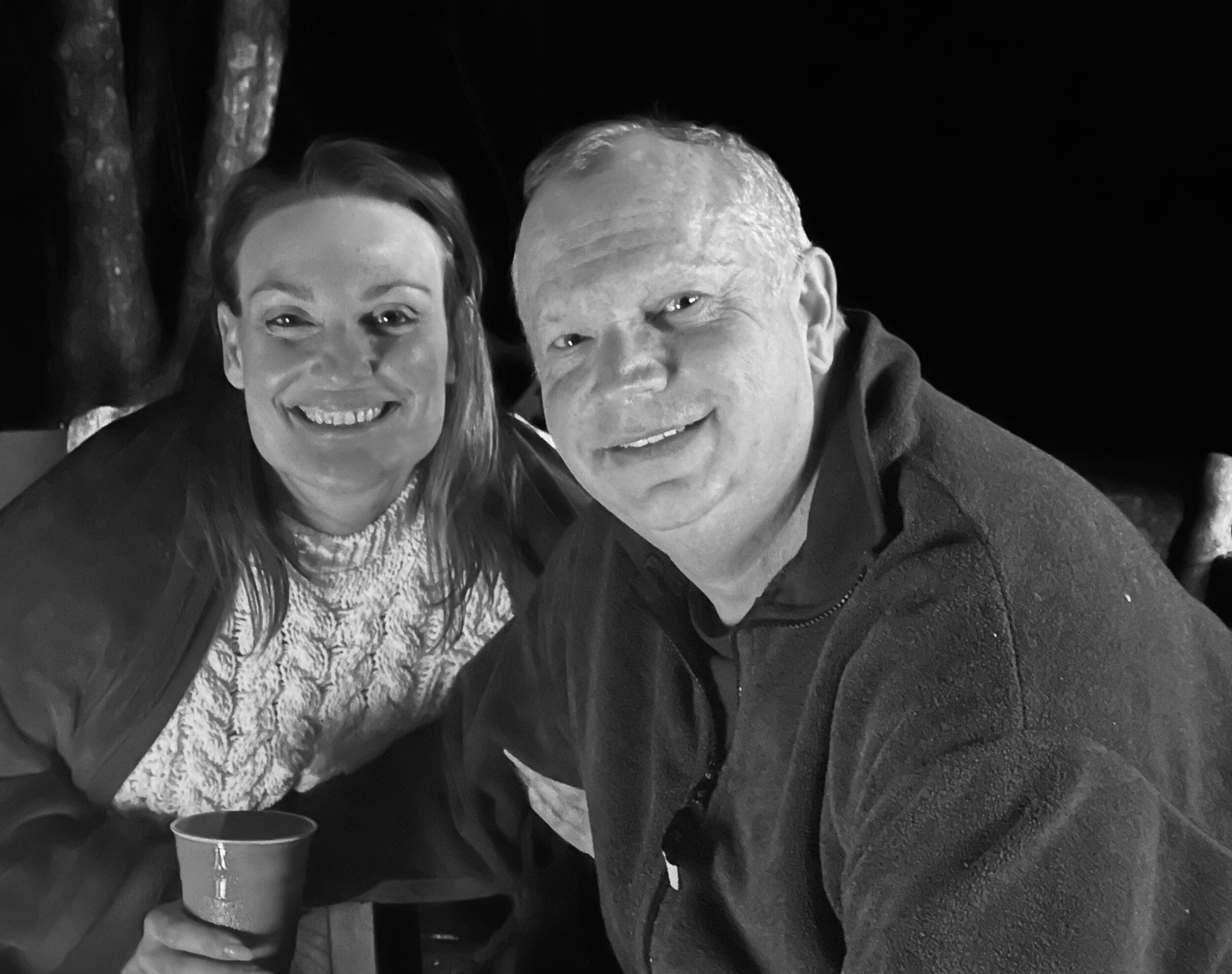 Fireside chat at the farm