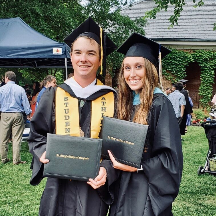 Our joint graduation! Liam graduated with his Bachelors Degree in Economics & Public Policy, and Lacey graduated for her second time with her Masters Degree in Education. Big decisions were on the horizon as we figured out how we would navigate long distance.
