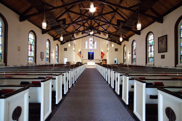 Protestant Chapel Wedding Ceremony