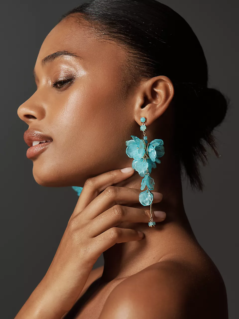 Floral Statement Earrings