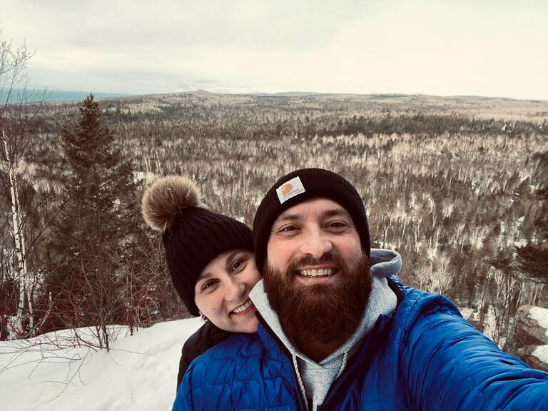 First weekend away together to Lutsen, MN.