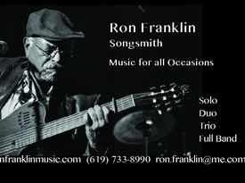 Ron Franklin - Singer Guitarist - Escondido, CA - Hero Gallery 1