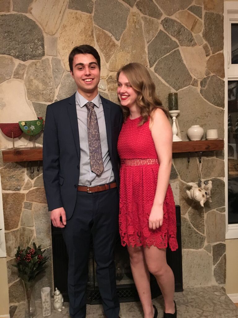 The first "couple" photo! Only took a few months. 