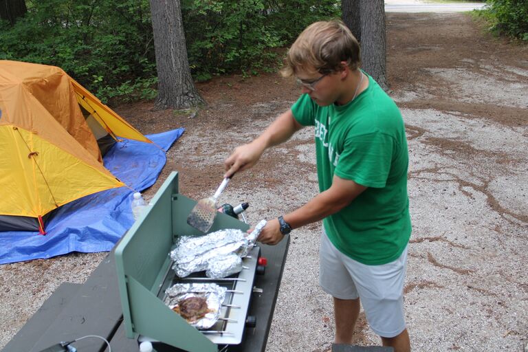 Camping at Peninsula State Park!