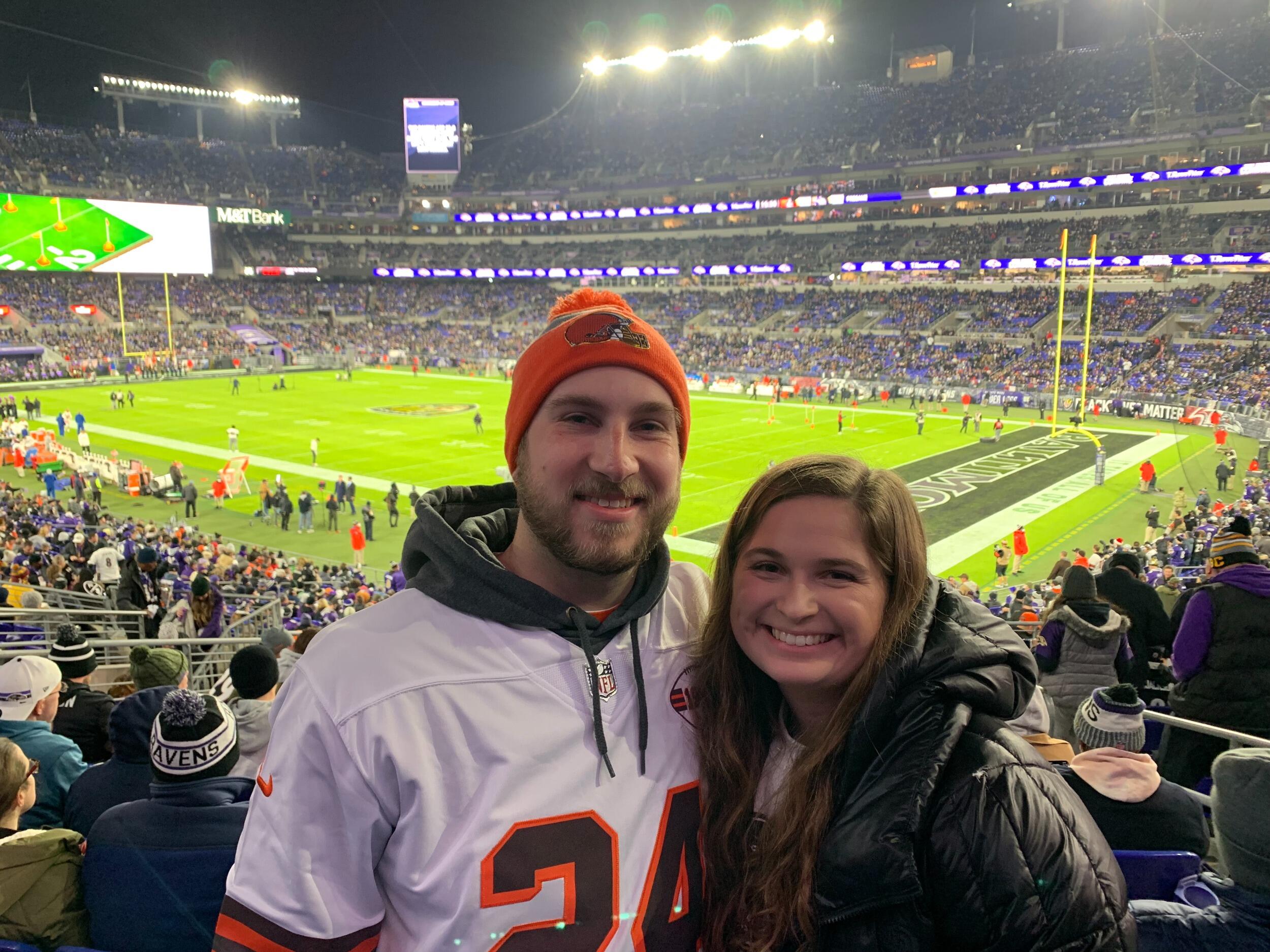 Tensions are high when the Browns play the Ravens. 