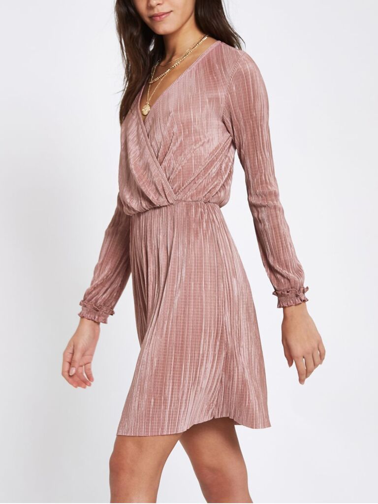 fall wedding guest dresses with sleeves