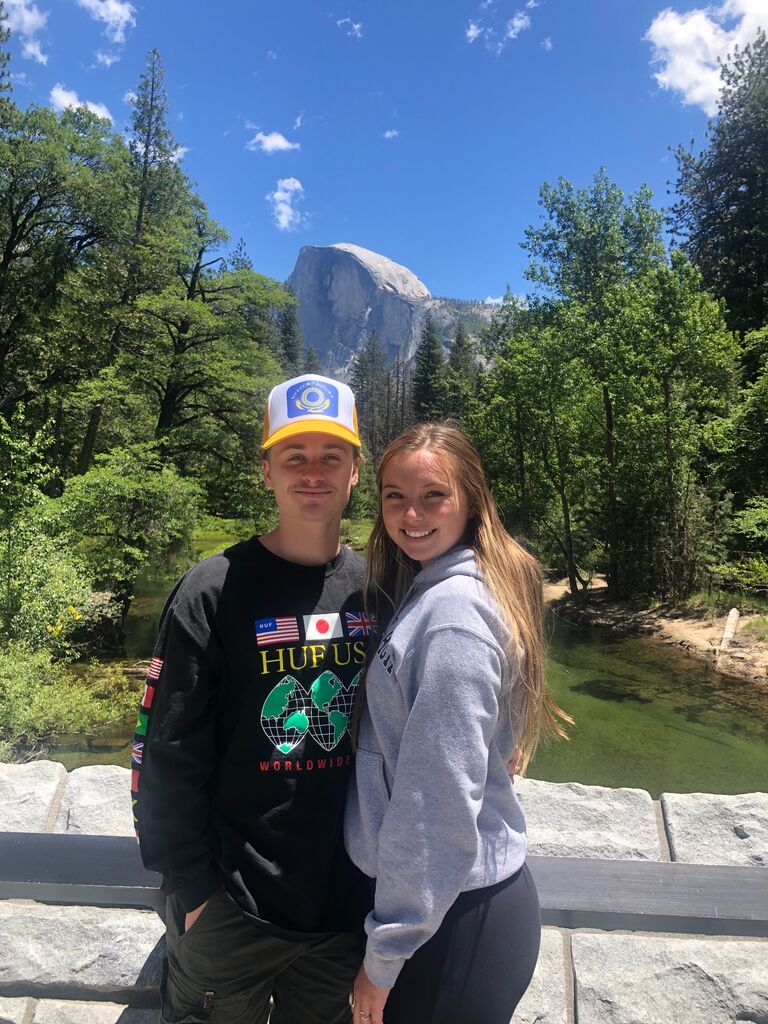 Trip to Yosemite with the Mills family